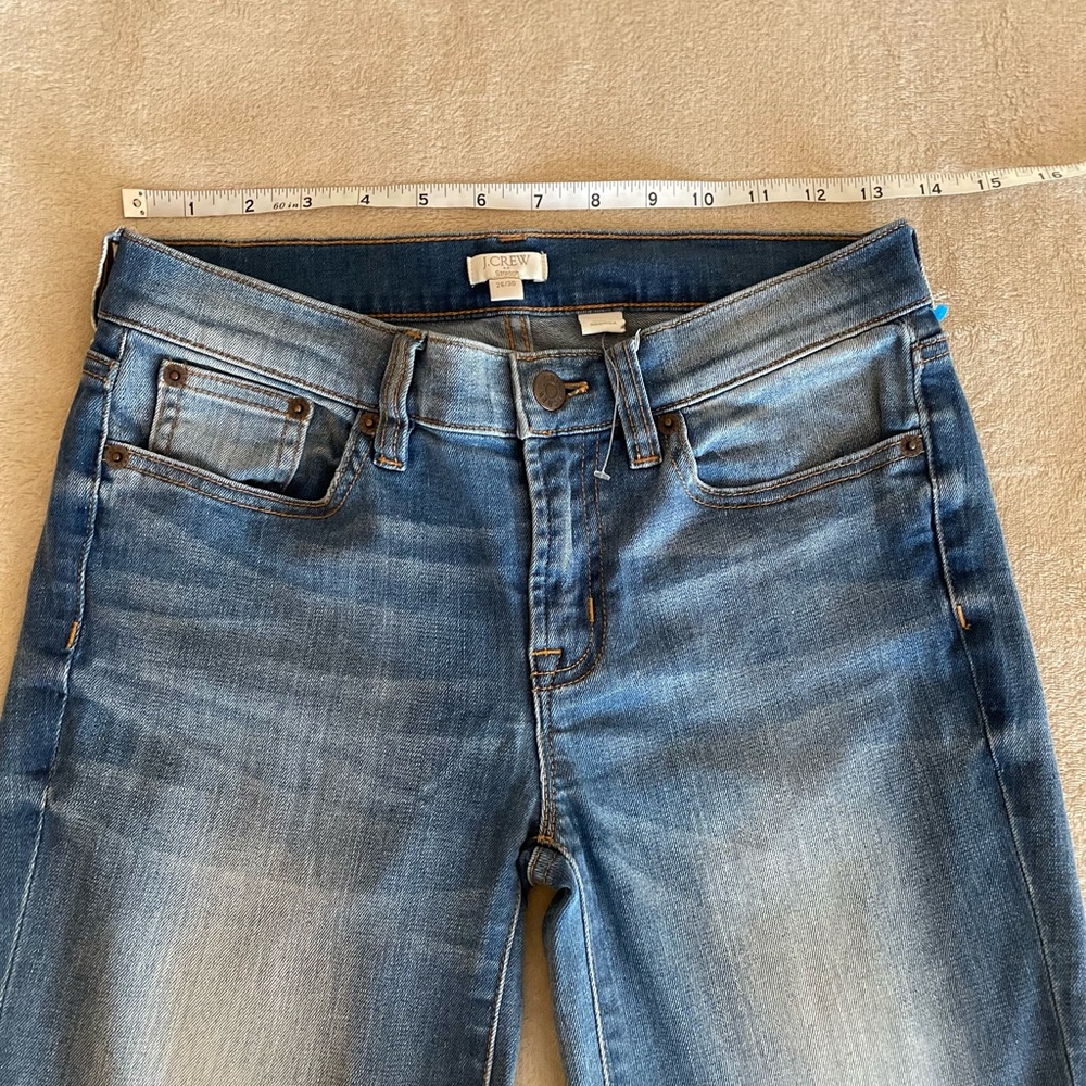 J. Crew Slim Light Wash Skinny Jeans - Size 26x30 - Picture 7 of 12